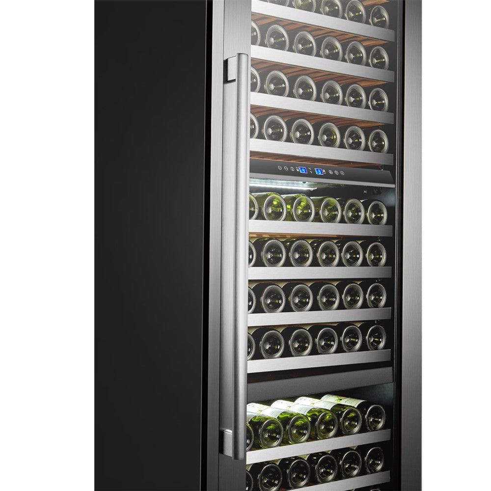 LanboPro 24" Wide, 143 Bottle Triple Zone Wine Cooler