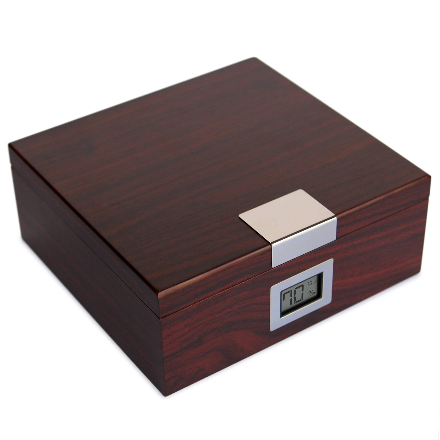 Kingston Cherry Finish Humidor | Holds 50 Cigars