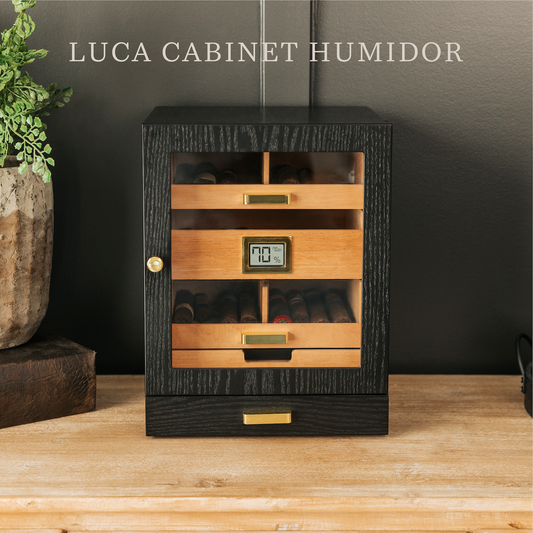 Luca Humidor Cabinet | Holds 100 Cigars