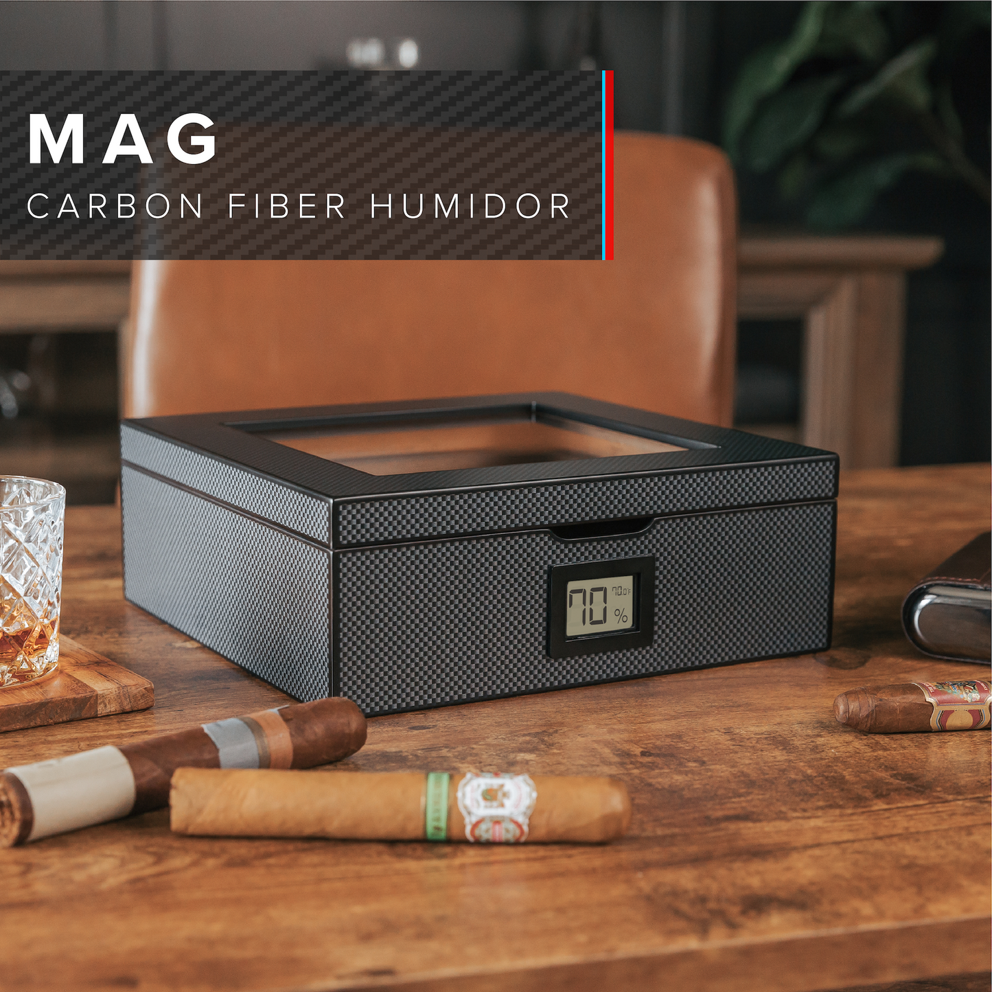 MAG Humidor | Holds 30 Cigars