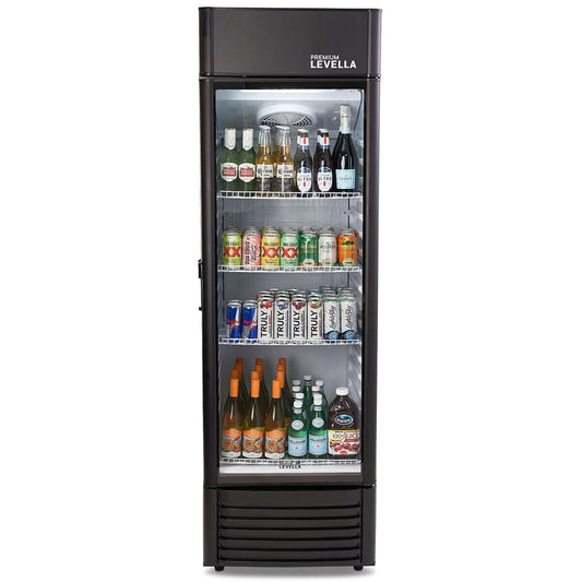 12.5 cu.ft Commercial Display Refrigerator | Black | PRF1257DX