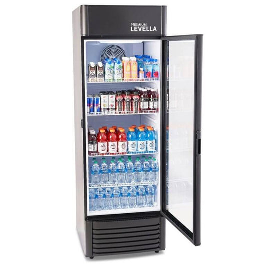 15.5 cu.ft Commercial Display Refrigerator | Black | PRF1557DX