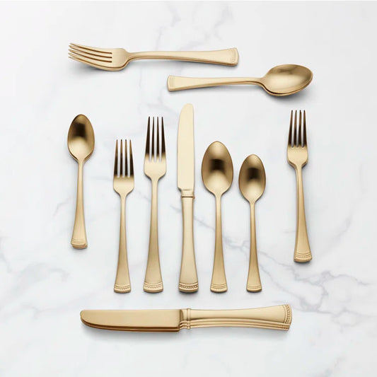 Lenox Portola Gold 20-Piece Flatware Set