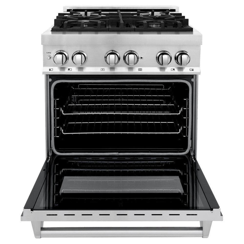 ZLINE 30" Dual Fuel Range with Gas Stove and Electric Oven (RA30)