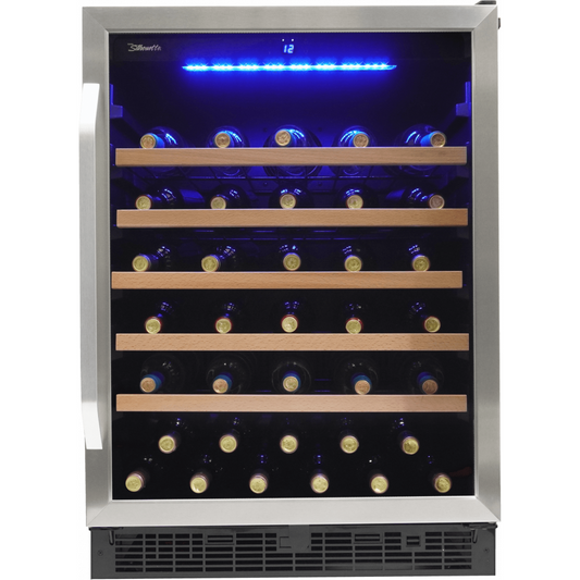 Danby Silhouette Stilton | 24" Single Zone Wine Cooler | Holds 50 Bottles