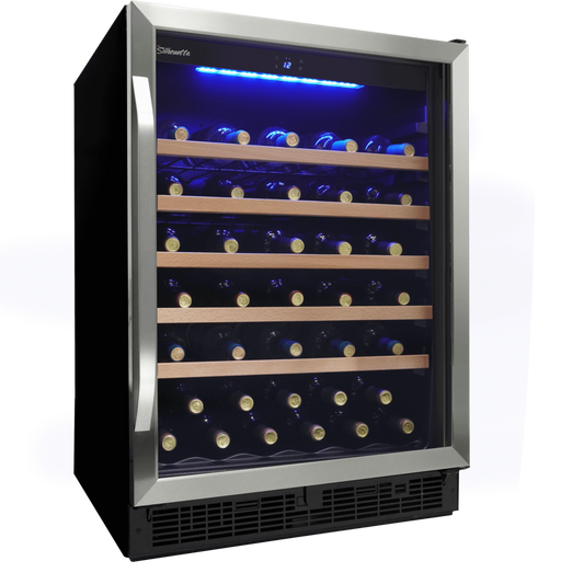 Danby Silhouette Stilton | 24" Single Zone Wine Cooler | Holds 50 Bottles