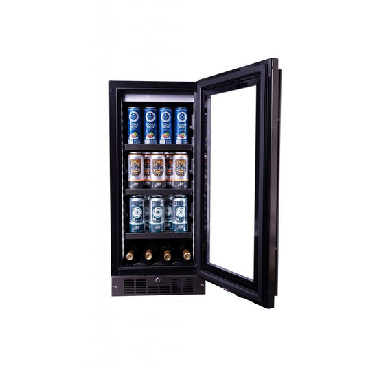 Danby Silhouette 15" Wide, Integrated Beverage Center | Holds 66 Cans & 7 Bottles