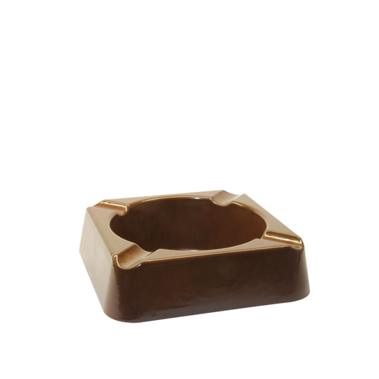 Stinky Composite Ashtray - 4 Cigars Brown