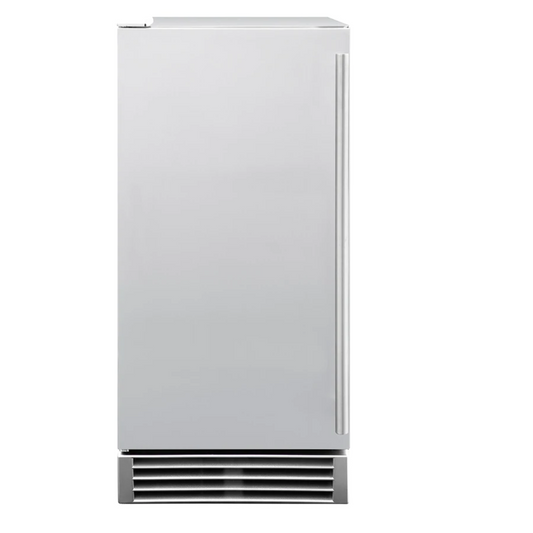 Summerset 15" Outdoor Rated Ice Maker w/Stainless Door