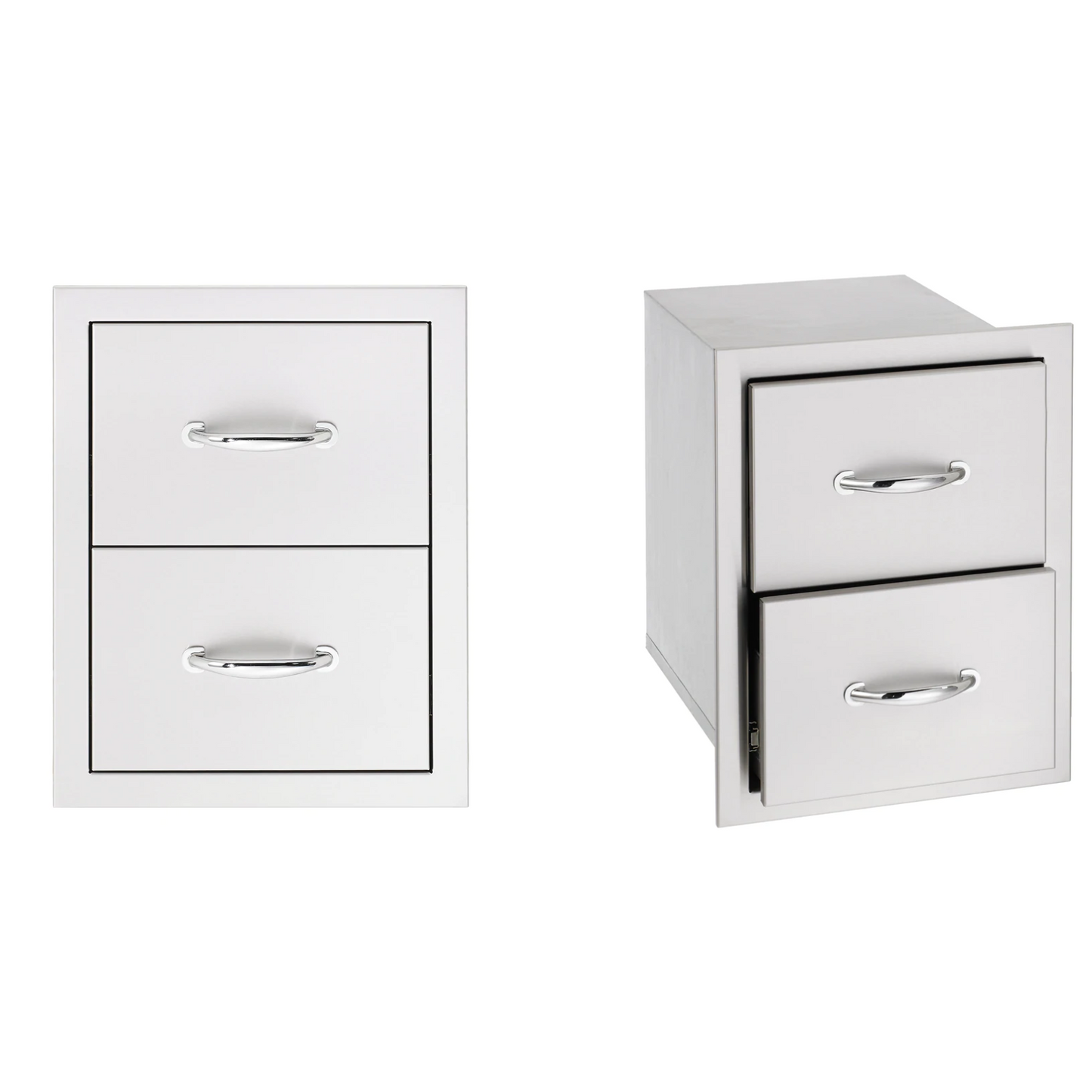 Summerset 17" Drawers - single, double, triple + paper towel holder