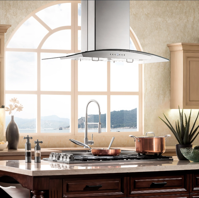 ZLINE GL14i Island Range Hood in Stainless Steel