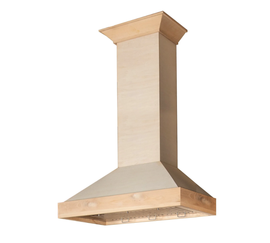 ZLINE KBUF Unfinished Wooden Wall Mount Range Hood