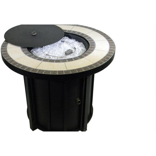AZ Patio Heaters 30" Round Tile Top Fire Pit