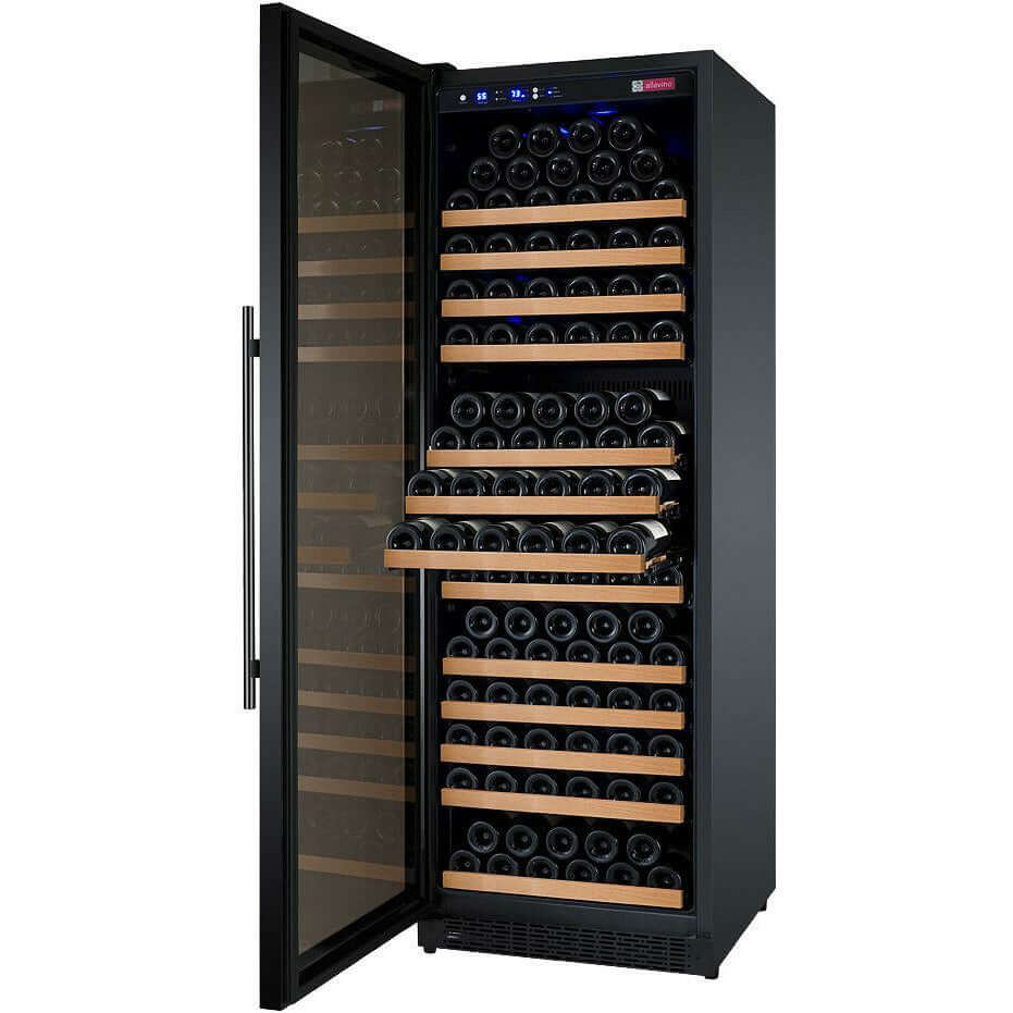 Allavino 24” 177 Bottle Single Zone Wine Cooler | Tru-Vino Technology and FlexCount II Shelving