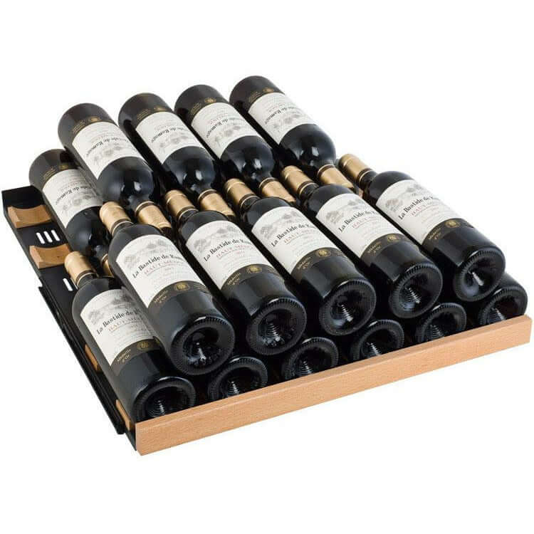Allavino 24” 177 Bottle Single Zone Wine Cooler | Tru-Vino Technology and FlexCount II Shelving