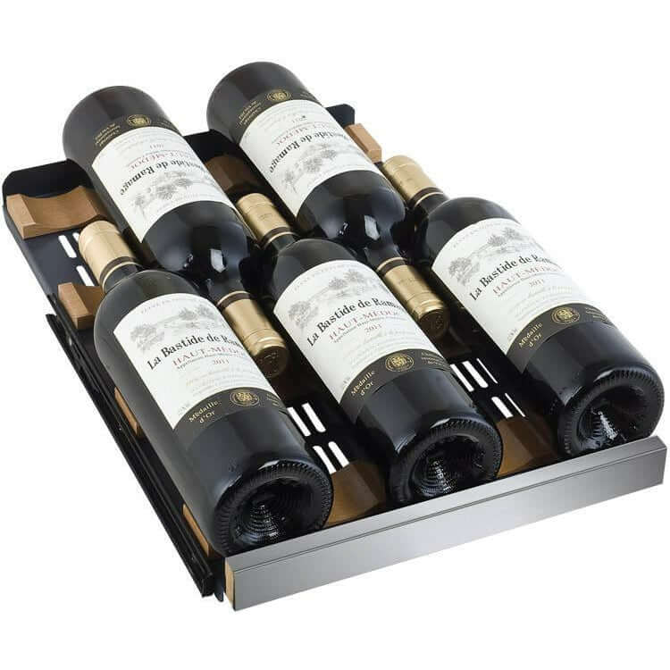 Allavino 15” 30 Bottle Dual Zone Wine Cooler | Tru-Vino Technology and FlexCount II Shelving