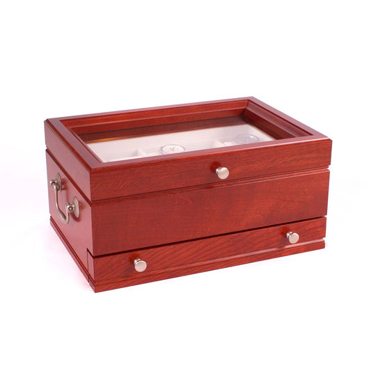 Captain Watch Box and Valet | Holds 10 Watches