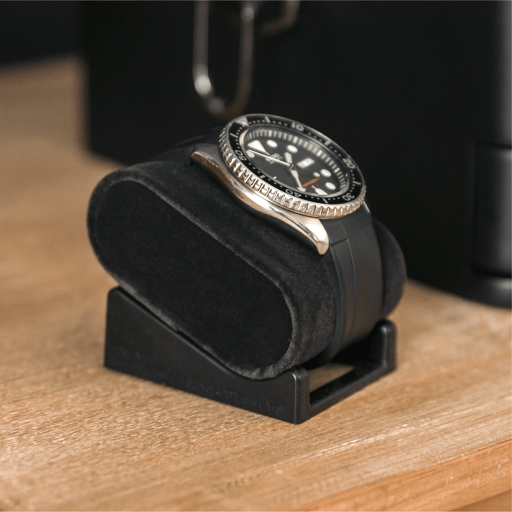 10 Slot Military Watch Box - Black Edition