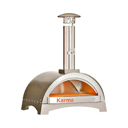 WPPO Karma 25" Stainless Steel Wood Outdoor Fired Pizza Oven