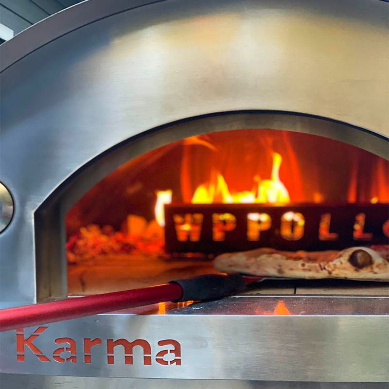 WPPO Karma 42" Stainless Steel Wood Fired Outdoor Pizza Oven