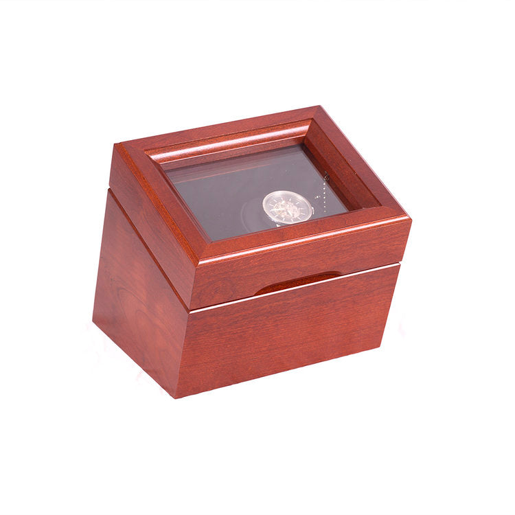 Brigadier Single Watch Winder | Glass Top