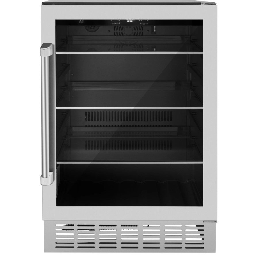 ZLINE 24" Monument 154 Can Beverage Fridge in Stainless Steel (RBV-US-24)