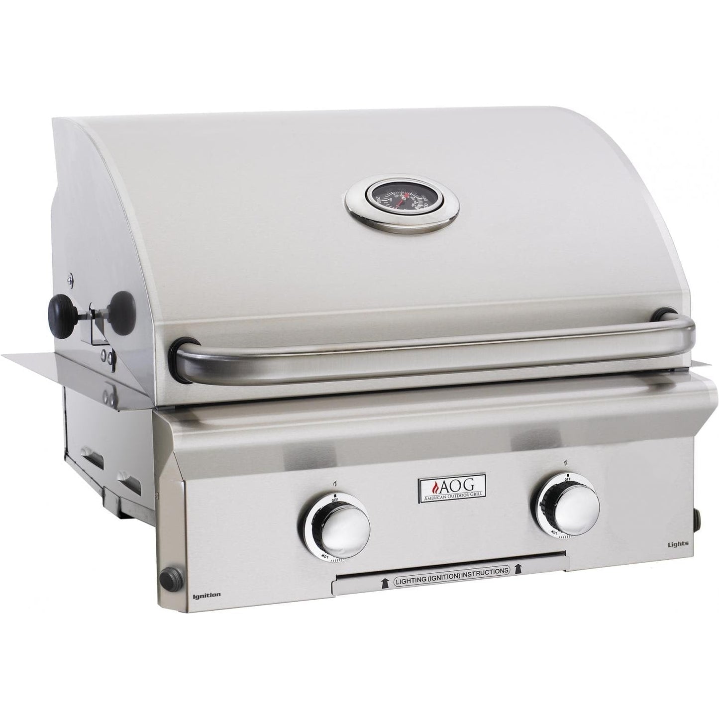 American Outdoor Grill 24" L-Series Freestanding 2-Burner Liquid Propane Grill on Pedestal (24PBL-00SP)