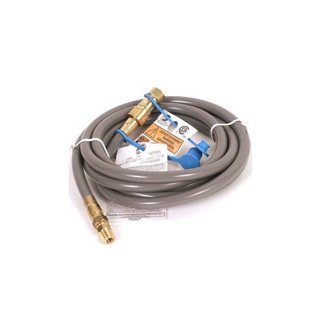 AZ Patio Heaters 12' Natural Gas Rated Hose with Quick Connect