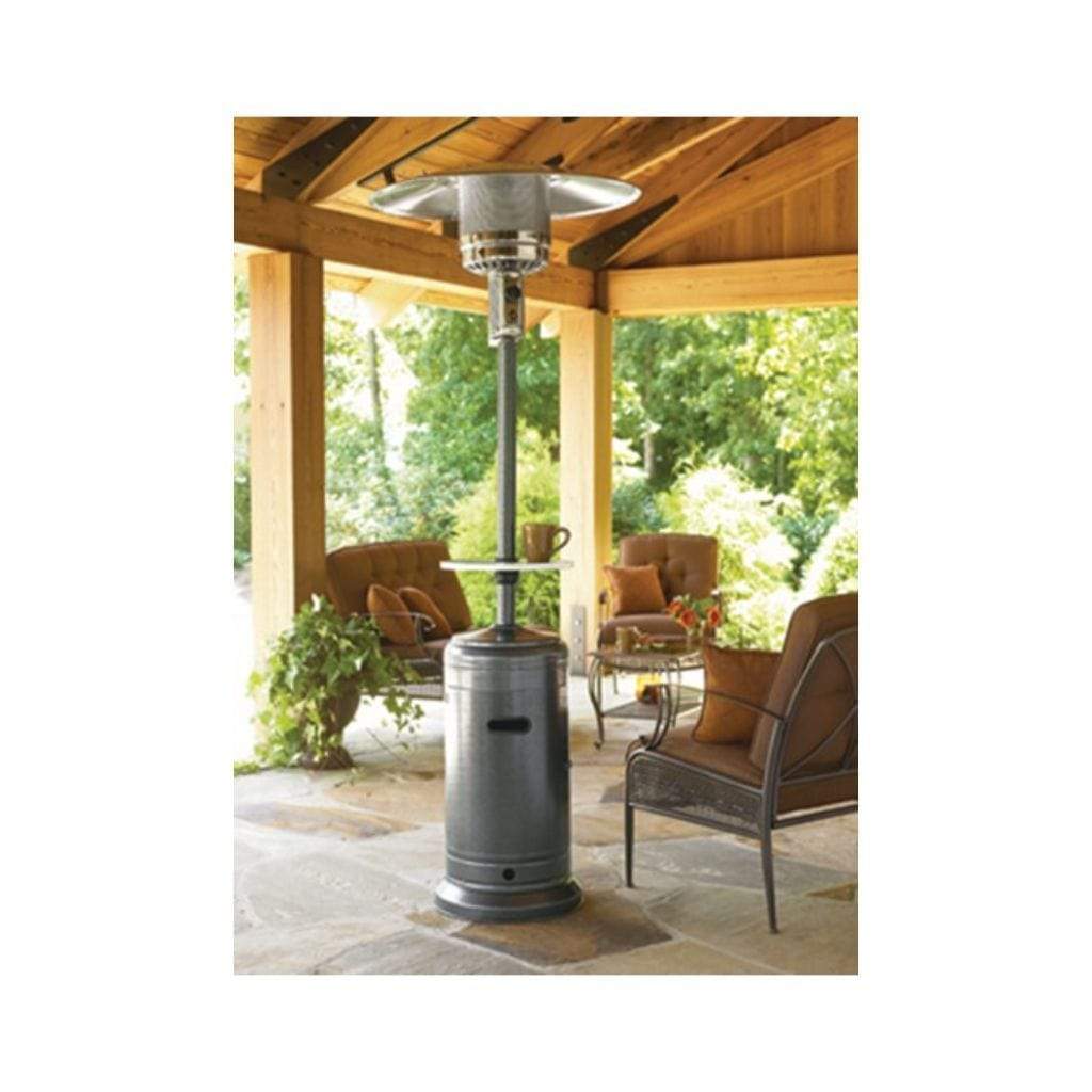 AZ Patio Heaters 87" Hammered Patio Heater With Table