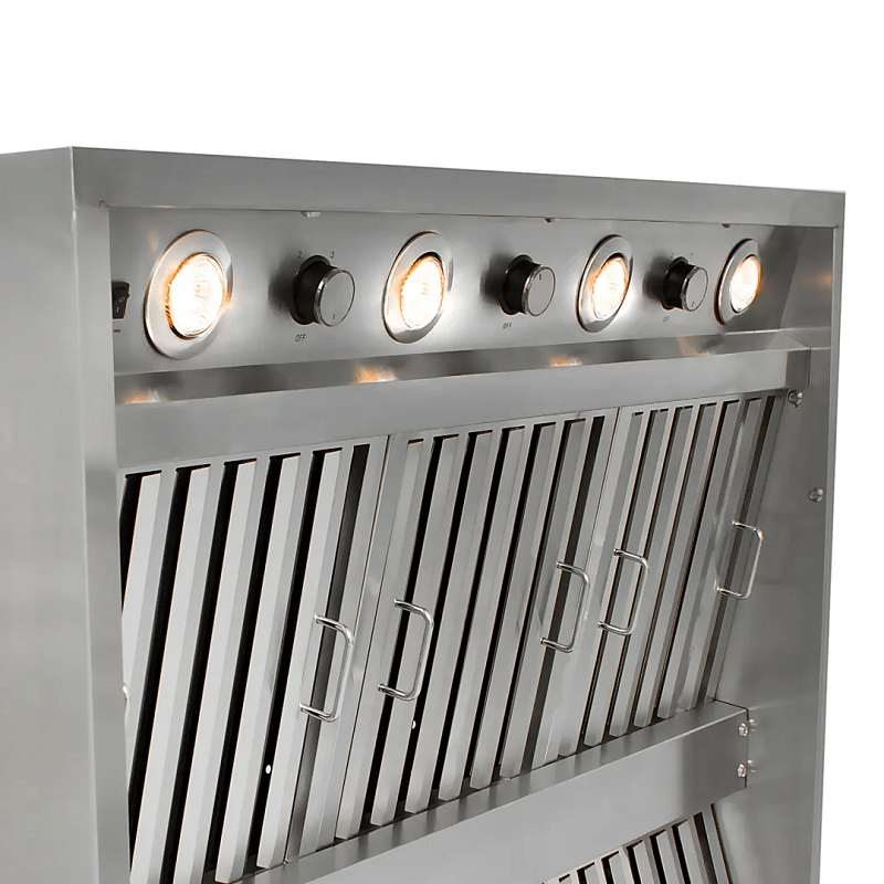 Blaze 36" Outdoor Vent Hood | 4 Halogen Lights