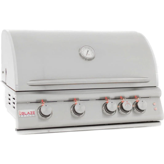 Blaze Premium LTE 32" 4-Burner Gas Grill With Rear Infrared Burner