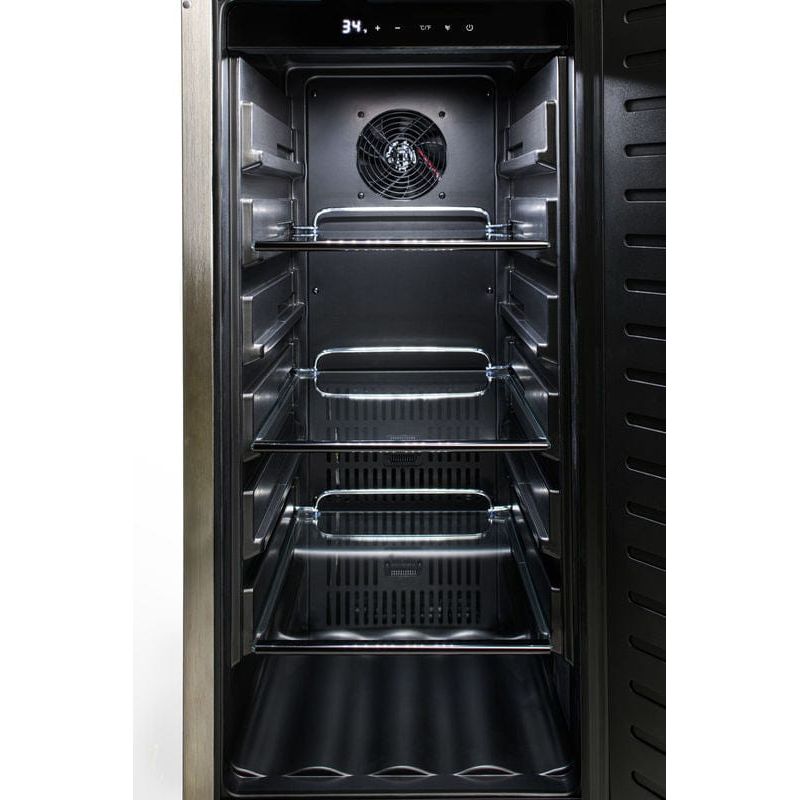 Blaze 15″ Outdoor Refrigerator | Slim Design - Stainless Steel | 3.2 Cu. Feet