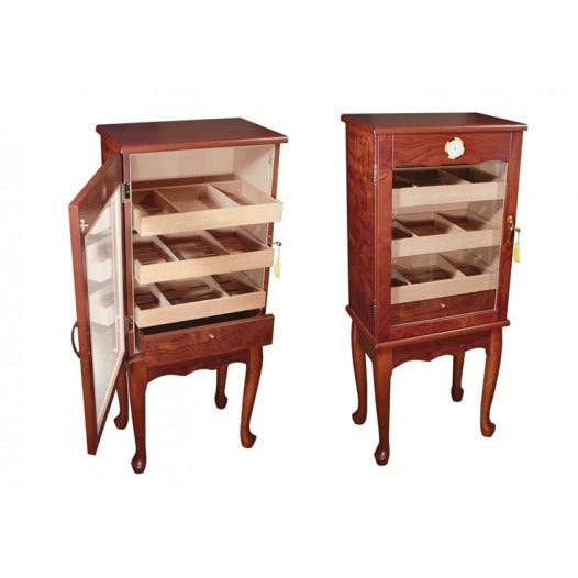Belmont End Table Cigar Humidor | Holds 600 Cigars