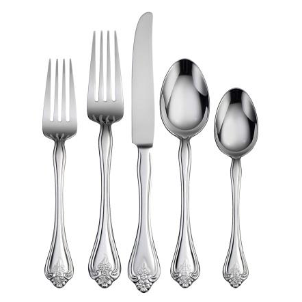 Oneida Boutonniere 20 Piece Everyday Flatware Set