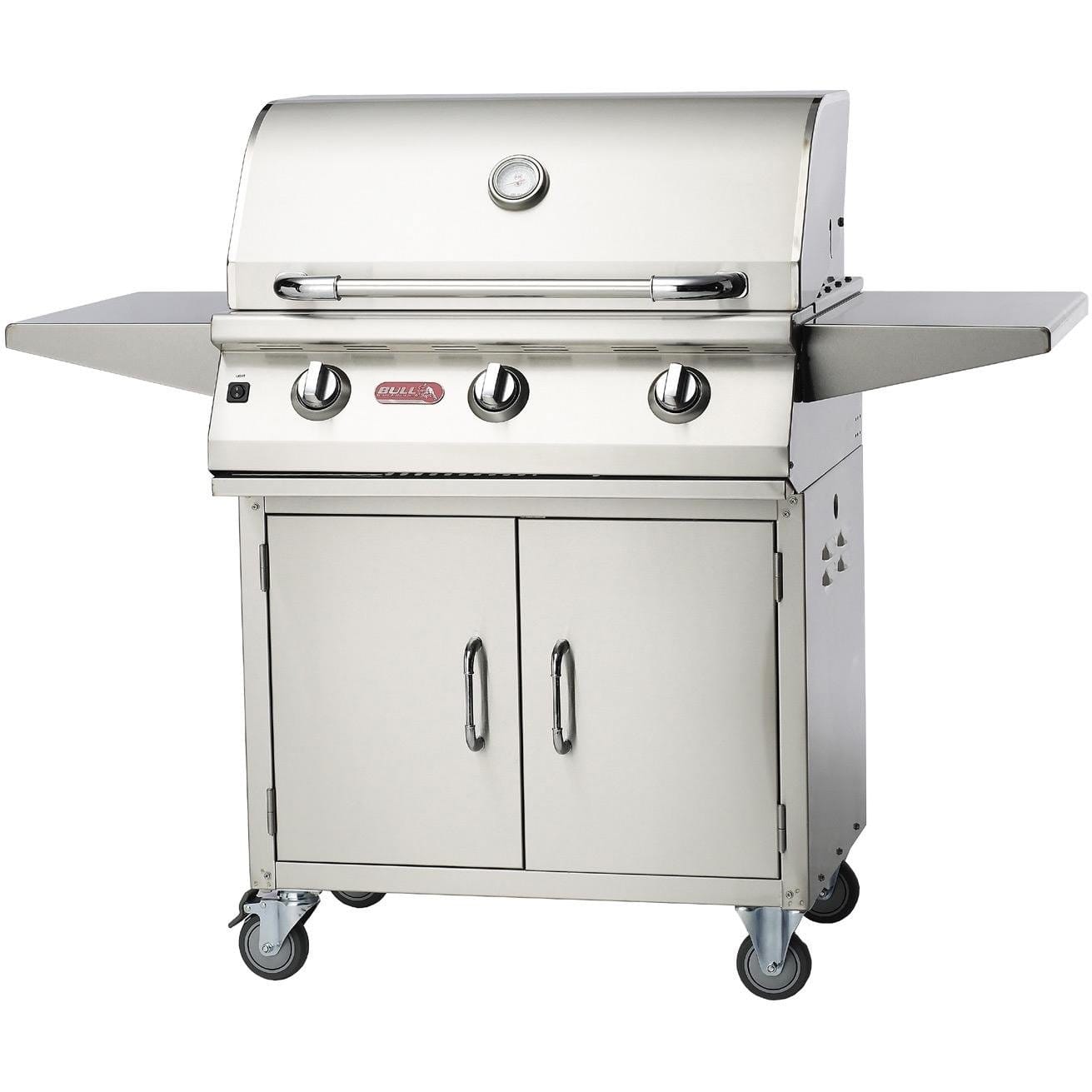 Bull Lonestar 30" Freestanding Gas Grill | 4 Burners | Freestanding on Cart