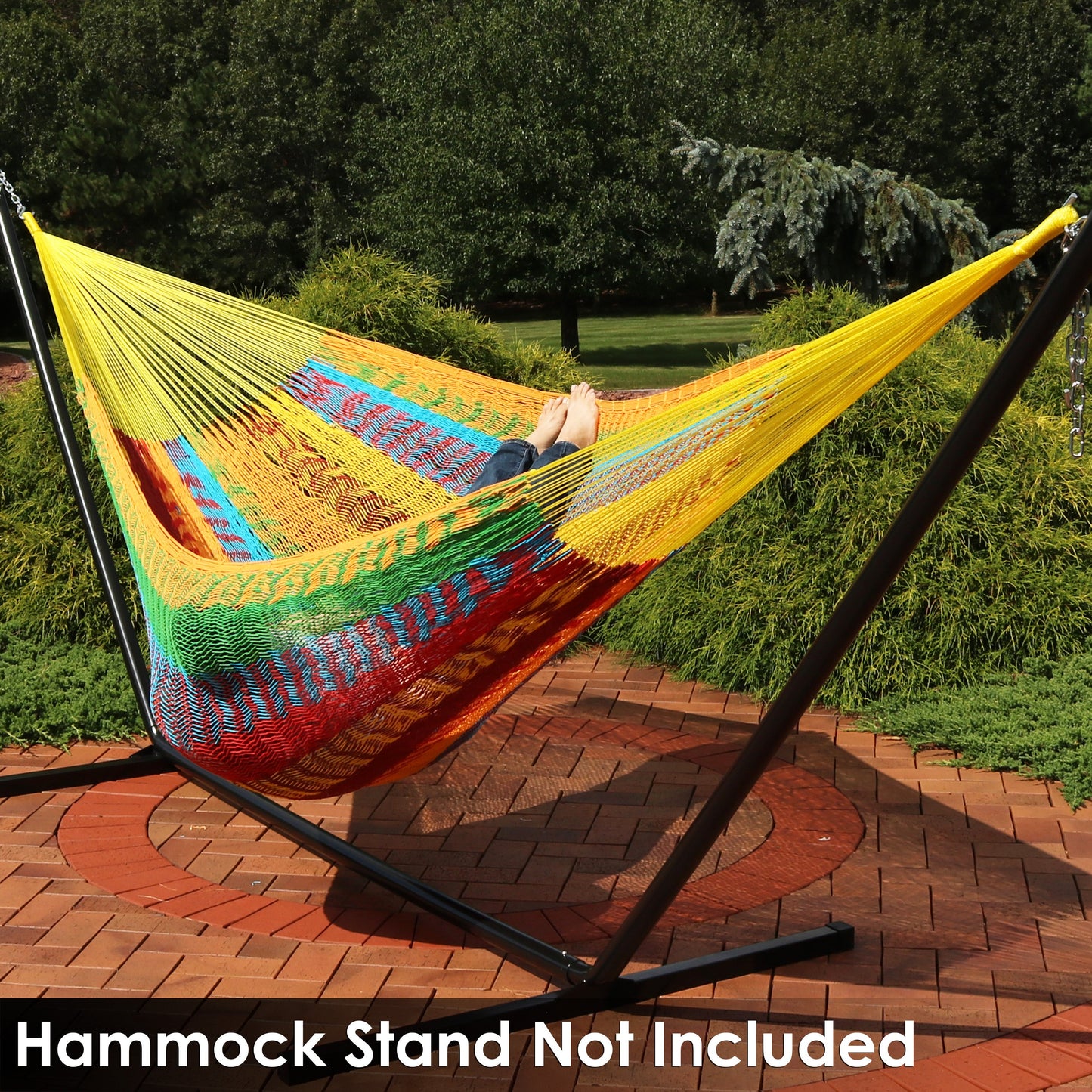 Handwoven XXL Mayan Hammock | Family Size | Thick Cotton Cord