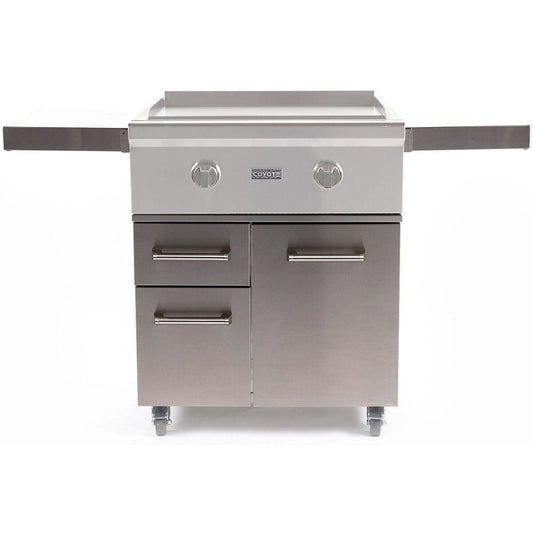 Coyote Cart for 30-Inch Flat Top Grill / C1FTCART