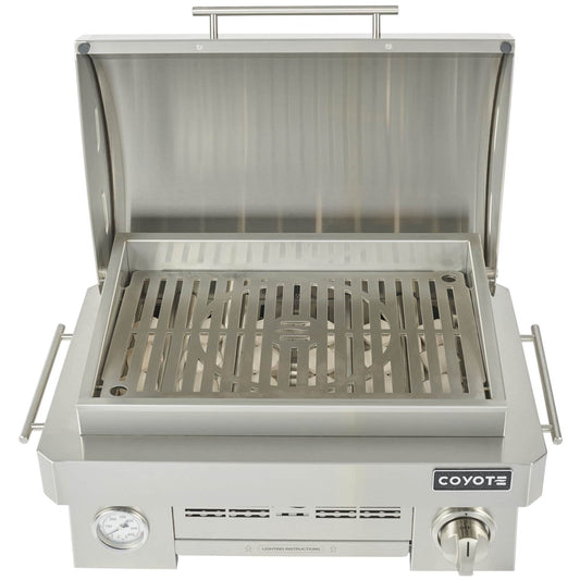 Coyote 25" Portable Gas Grill / Infinity Burner / C1PORTLP