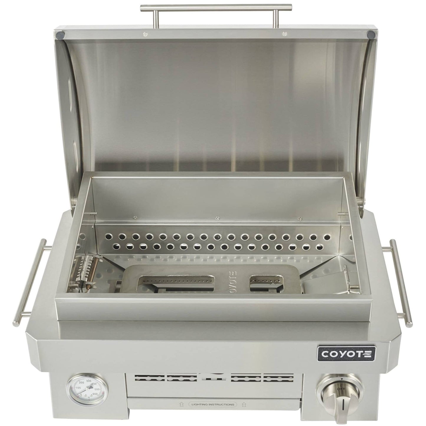 Coyote 25" Portable Gas Grill / Infinity Burner / C1PORTLP