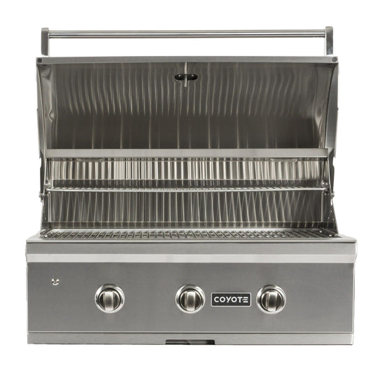 Coyote C-Series 34" Built-In Gas Grill / 3 Infinity Burners / C2C34