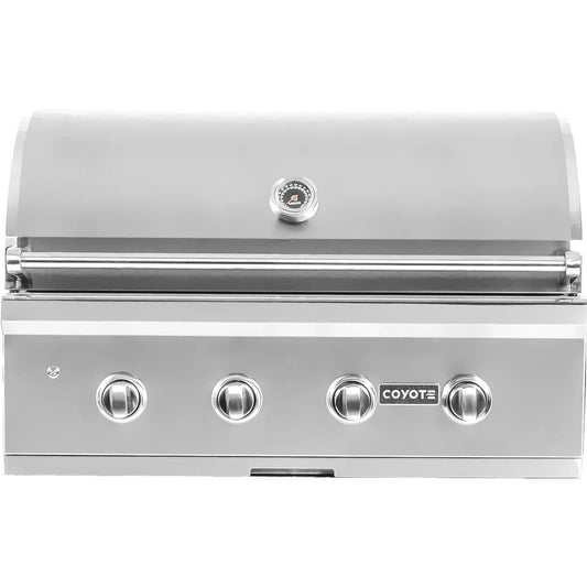 Coyote C-Series 36" Built-In Gas Grill / 4 Infinity Burners / C2C36