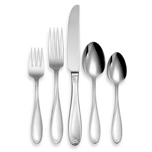 Oneida Cresta 90 Piece Everyday Flatware Set