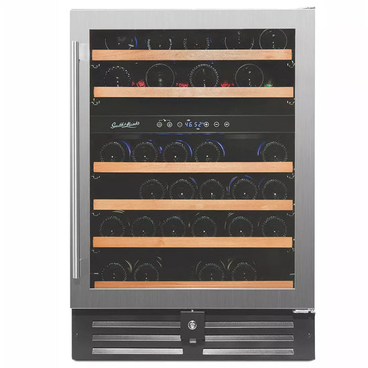 Smith & Hanks 24" Dual Zone Deluxe Wine Cooler | Holds 46 Bottles | RW145DRE