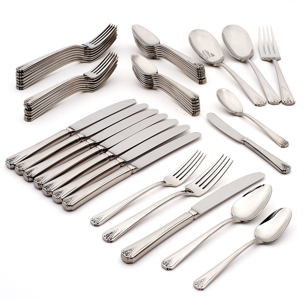 Oneida Deauville 1929 45 Piece Fine Flatware Set