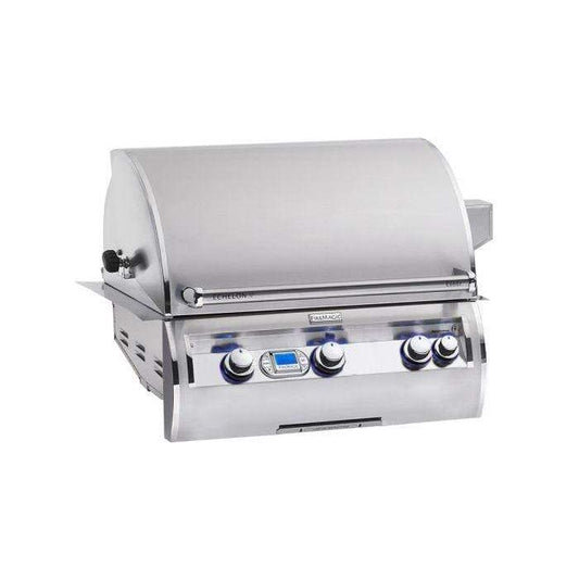 Fire Magic Echelon Diamond 30” Built-In Gas Grill / Rotisserie Backburner, Digital Thermometer / E660i-8E1