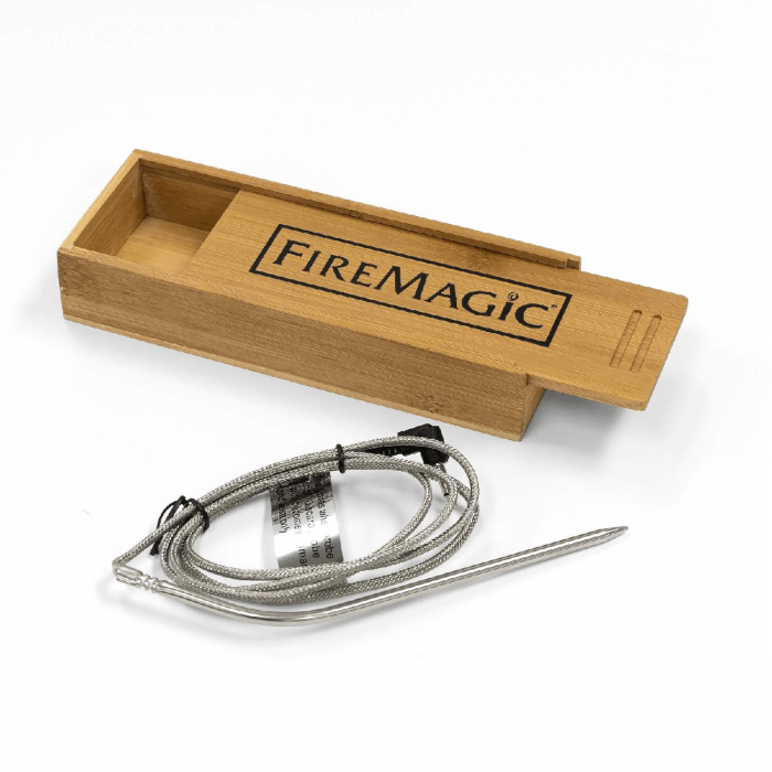 Fire Magic Echelon Diamond 30” Built-In Gas Grill / Rotisserie Backburner, Infrared Sear Burner, Magic View Window, Digital Thermometer / E660i-8L1-W