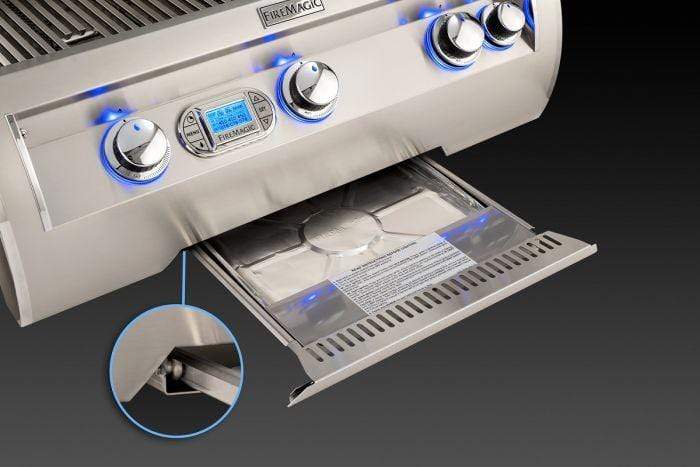 Fire Magic Echelon Diamond E790s Freestanding Cart Gas Grill With Rotisserie, Double Side Burner & Digital Thermometer - Natural Gas -E790s-8E1-71