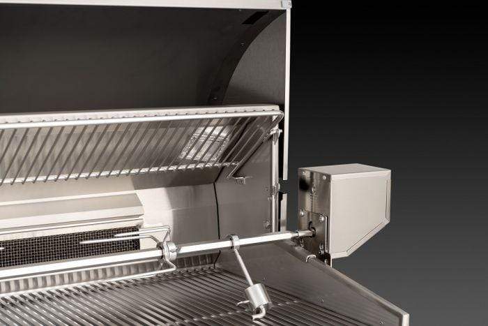 Fire Magic Echelon Diamond E790s Freestanding Cart Gas Grill With Rotisserie, Double Side Burner & Digital Thermometer - Natural Gas -E790s-8E1-71