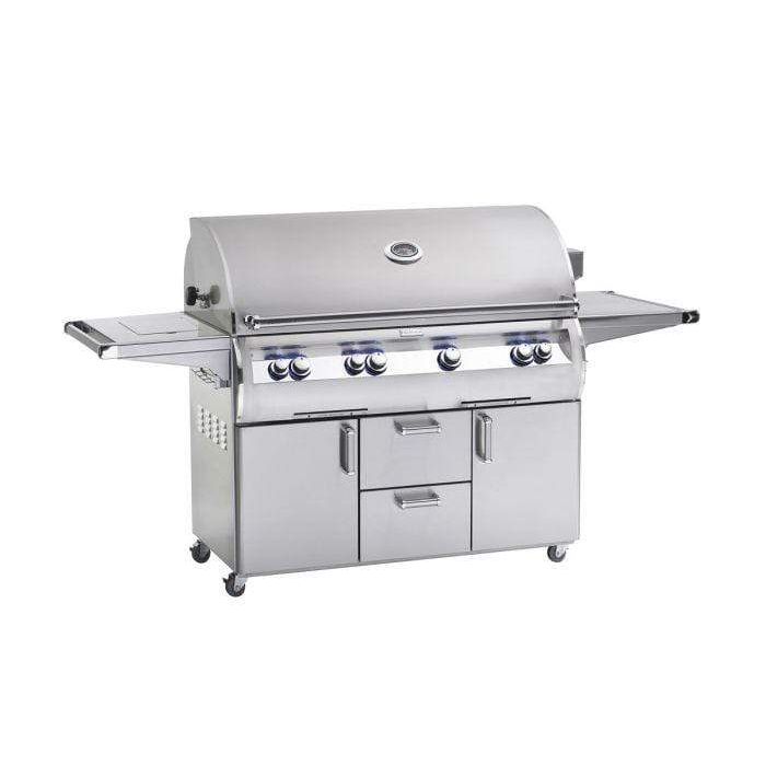 Fire Magic Echelon Diamond Freestanding Cart Gas Grill With Rotisserie, Infrared Burner, Single Side Burner & Analog Thermometer - E1060s-8LA-62