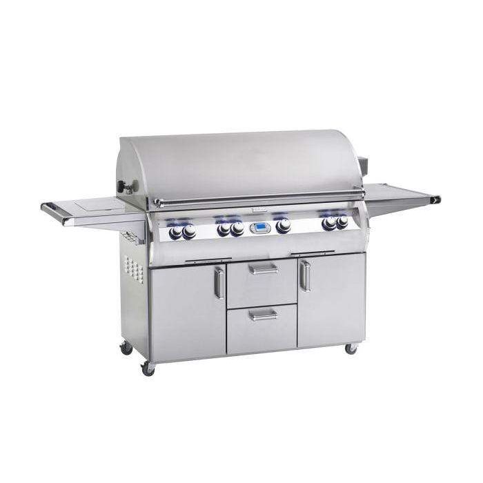 Firemagic Echelon E1060s Freestanding Cart Gas Grill Digital Thermometer and Single Sideburner E1060s-8E1-62